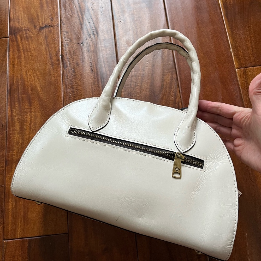 Patricia Nash Angelini Roses Leather Handbag - Picture 2 of 10